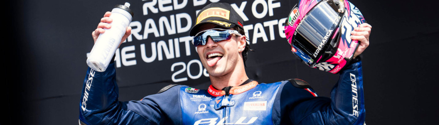 Accossato celebra il podio di Izan Guevara in Moto2 al GP delle Americhe