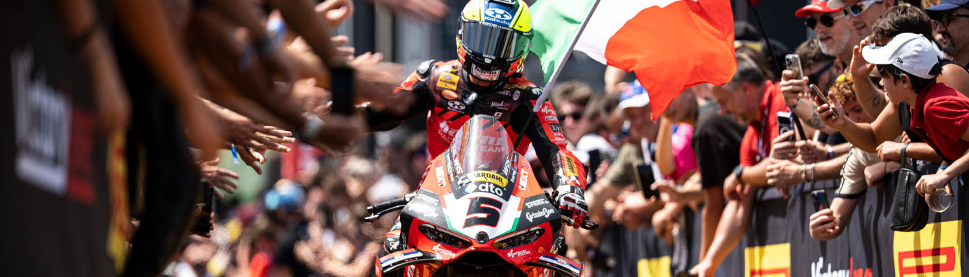Yari Montella protagonista a Misano: triplo podio per il Barni Racing Team nel WorldSBK 2026