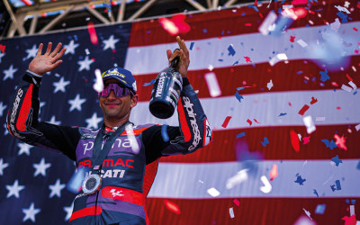 Jorge Martín dio un espectáculo durante el Gran Premio de las Américas en los Estados Unidos