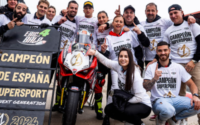 Speed Racing team is champion of Spain in Supersport with Accossato radial master cylinders