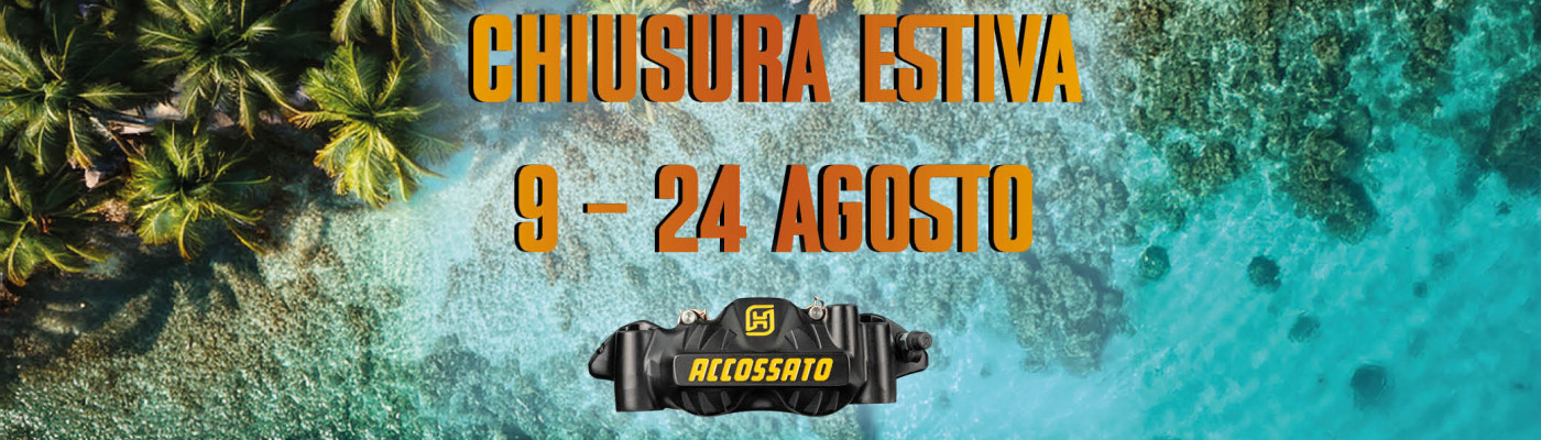 Chiusura Estiva dal 9 al 24 Agosto 2025