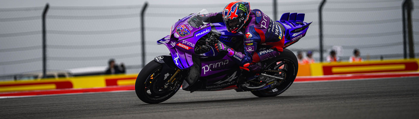 ¡Pramac Racing brilla en Estados Unidos Jack Miller termina en el 5º lugar en COTA!
