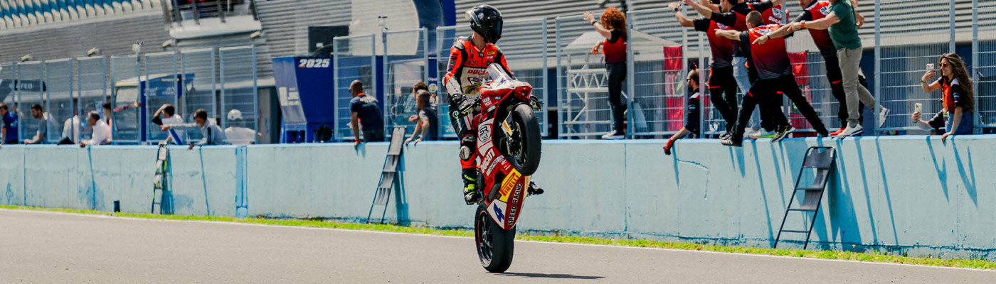 Il Team Speed Racing domina il primo weekend del Campionato Supersport NG 2025