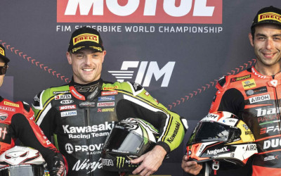 Podium for Petrucci in Superbike and one-two for Montella with Accossato radial master cylinder in Supersport