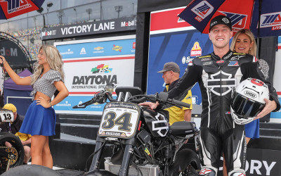 The Accossato racing brake caliper PZ005 debuts in Moto America with KWR Team