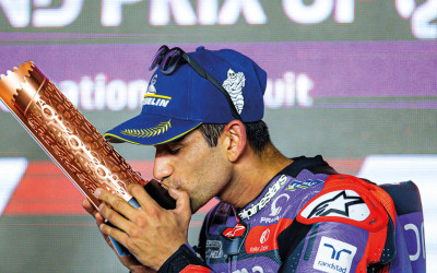 Ready to go, Jorge Martin’s star immediately shines in Qatar