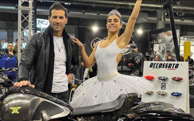 Accossato protagonist at the Motor Bike Expo in Verona 2025