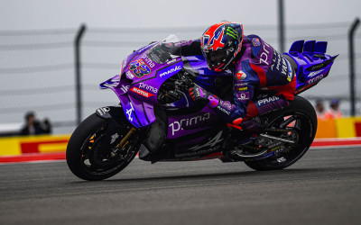 ¡Pramac Racing brilla en Estados Unidos Jack Miller termina en el 5º lugar en COTA!