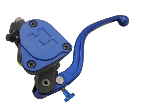 Pompa Frizione Radiale Accossato 16x18 Con Vaschetta Integrata E Leva Fissa Colorata (Pomello+Leva)