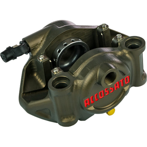 Accossato Radial Rear Brake Caliper CNC-worked Monoblock 60mm Distance