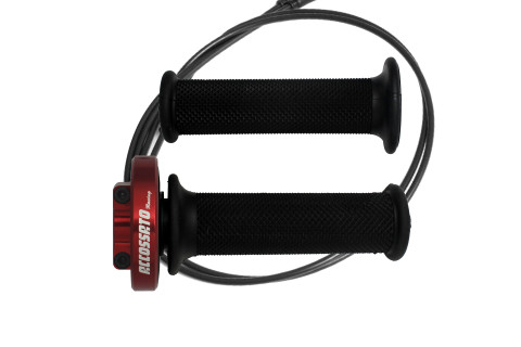 Mando de gas rápido Accossato Con Cables Específicos y Puños GR001 Incluidos