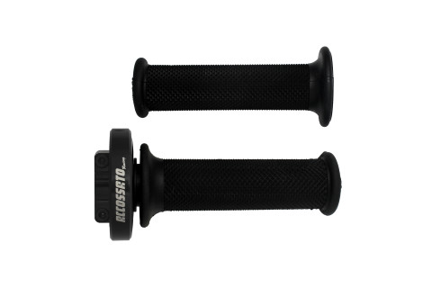 Accossato Single Cable Quick Throttle Control, Sin Cables (Solo Compatible Con CU002), Y Puños GR001 Incluidos