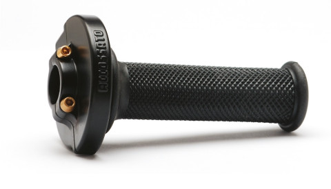 Accossato RacingMando de gas monocable 125 con puños GR001 negros