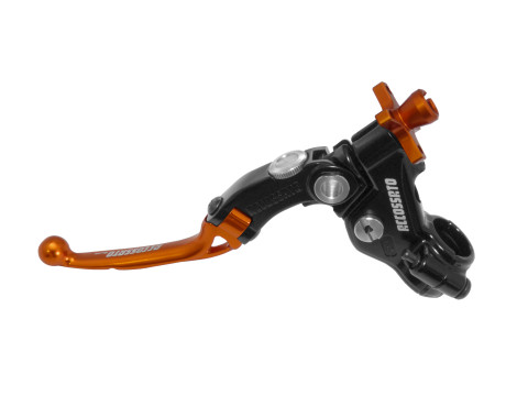 Mando de embrague Accossato Moto 3 con Maneta abatible de colores (tuerca+Maneta)